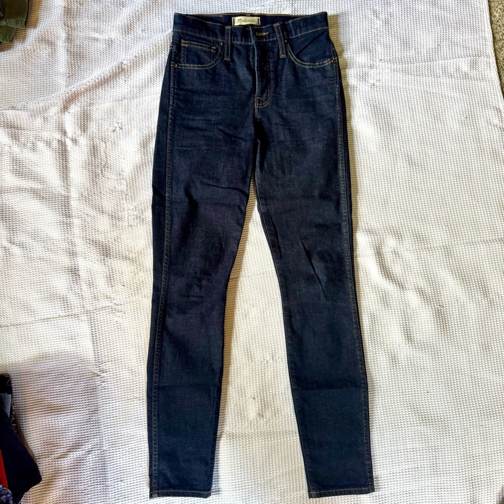 Madewell Dark Blue Skinny Jeans